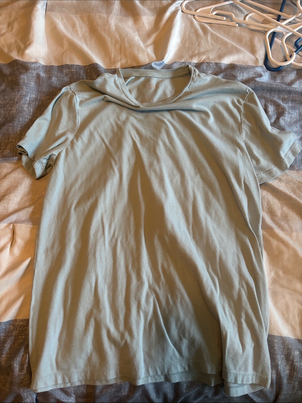 Goodfellow & Co Short-Sleeve Crewneck T-Shirt in Light Sage